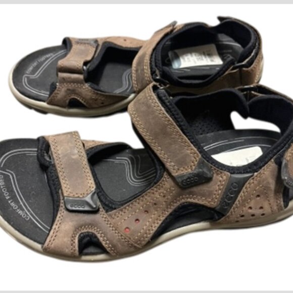 ECCO Yucatan Mens Sandals Size 9 - Picture 1 of 7